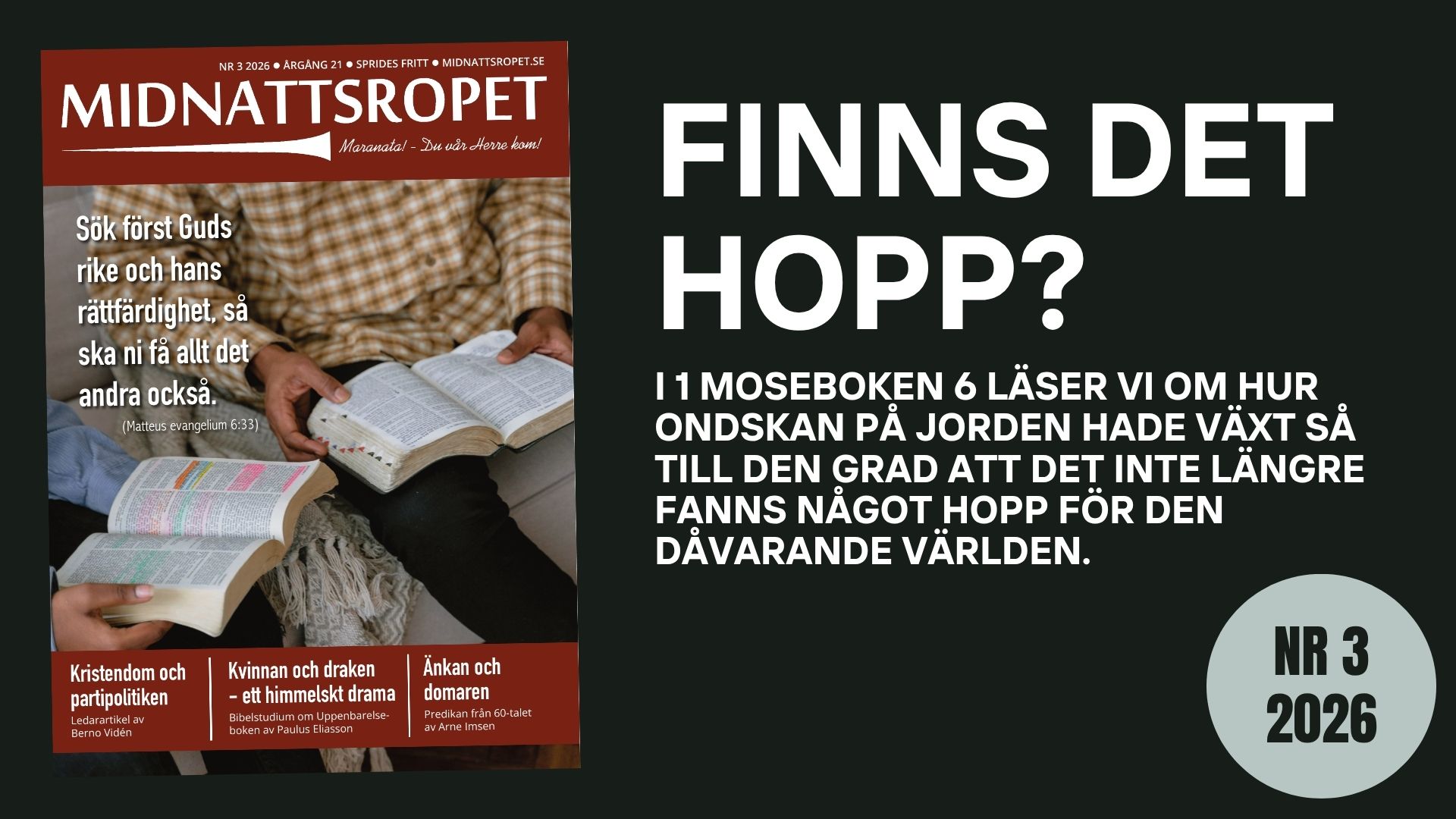 Finns det hopp?