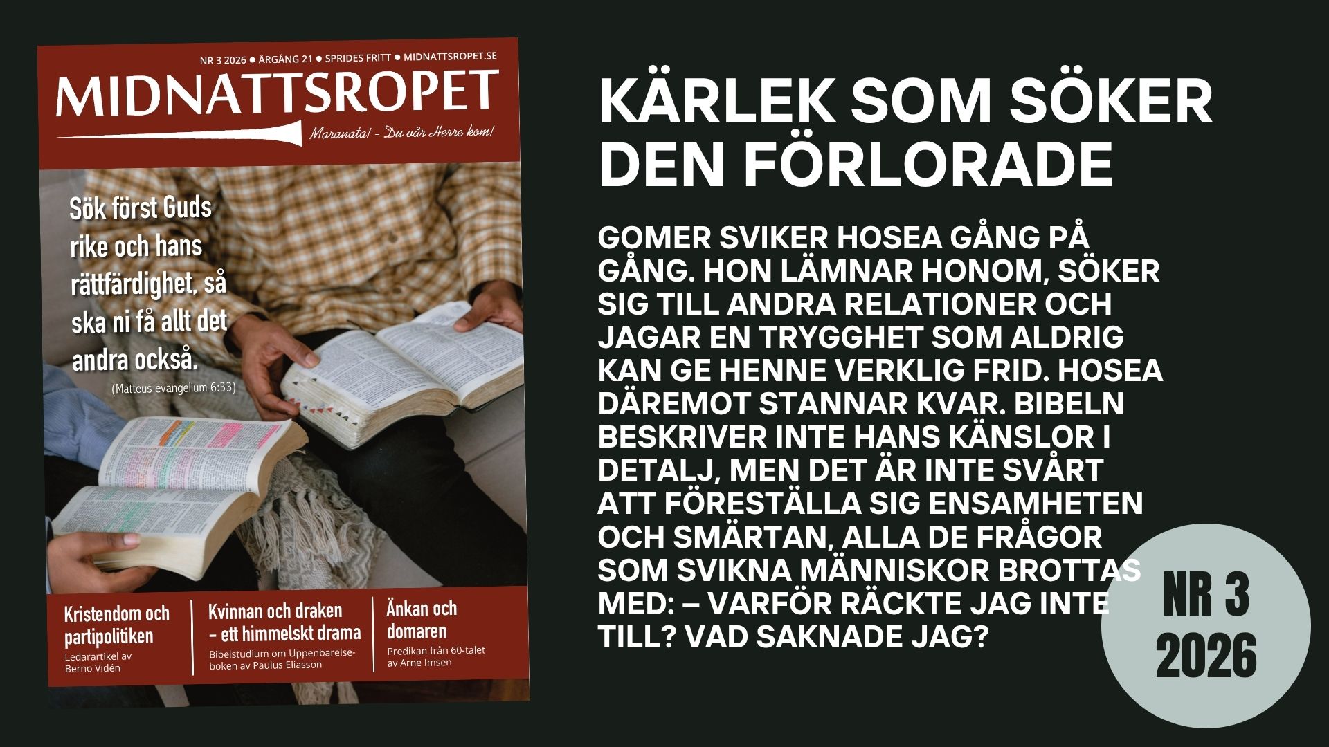 Kärlek som söker den förlorade