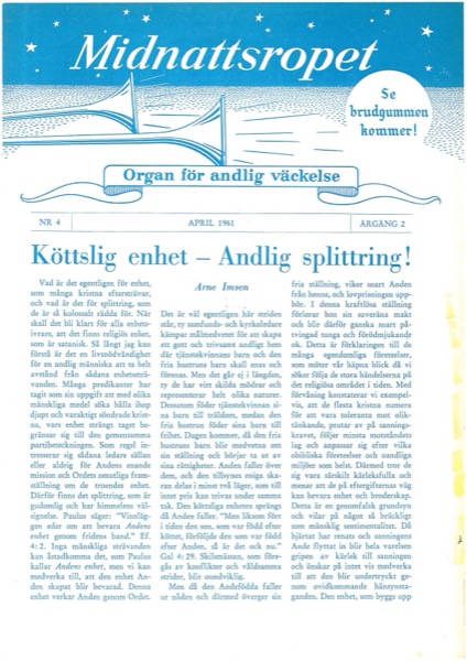 Omslag för 1961-04