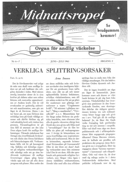 Omslag för 1961-06-07