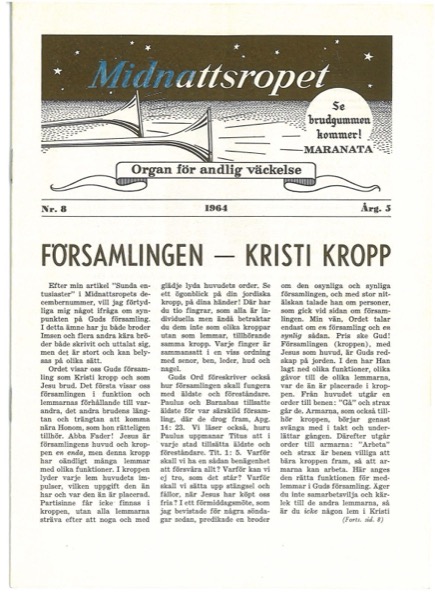 Omslag för 1964-08
