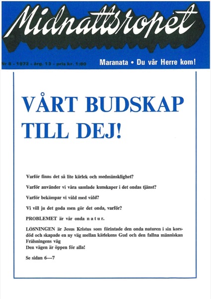 Omslag för 1972-08
